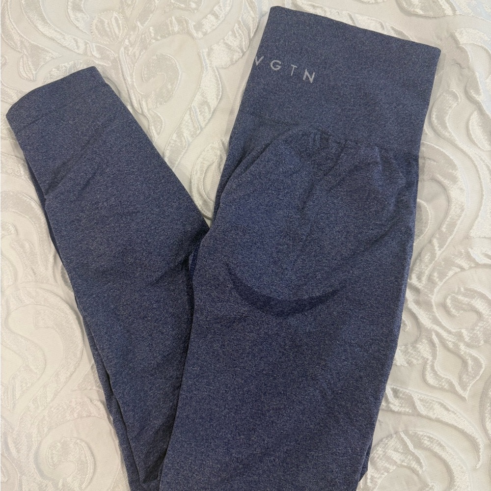 NVGTN Deep Navy High-Waist Leggings